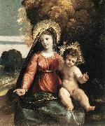 DOSSI, Dosso Madonna and Child ddfhf oil